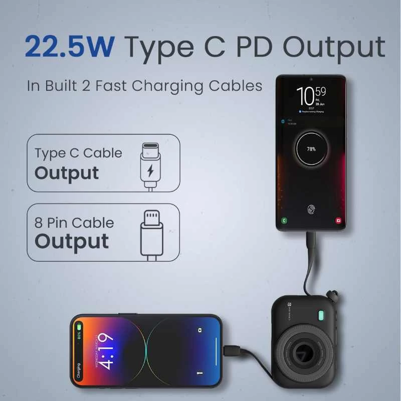 Portronics Magnetic Fast Charging Powerbank Review